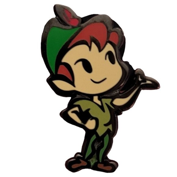 Disney 2016 Stylized Character Cutie Peter Pan Trade Pin E720 - Picture 4 of 4